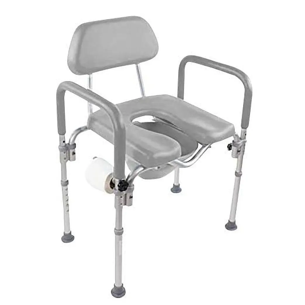 Dignity Padded Commode/Shower Chair by Platinum Health