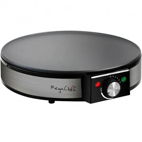 MegaChef Nonstick Crepe and Pancake Maker Breakfast Griddle