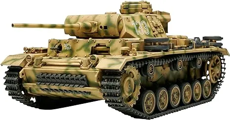 Tamiya 1/48 Military Miniature Series No.24 German Panzer III L-32524