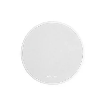 Polk Audio 70-RT 3-Way in-Ceiling Speaker (2.5” Driver, 7” Sub) - The Vanishing Series | Power Port | Paintable Grille | Dual Band-Pass Bass Ports White