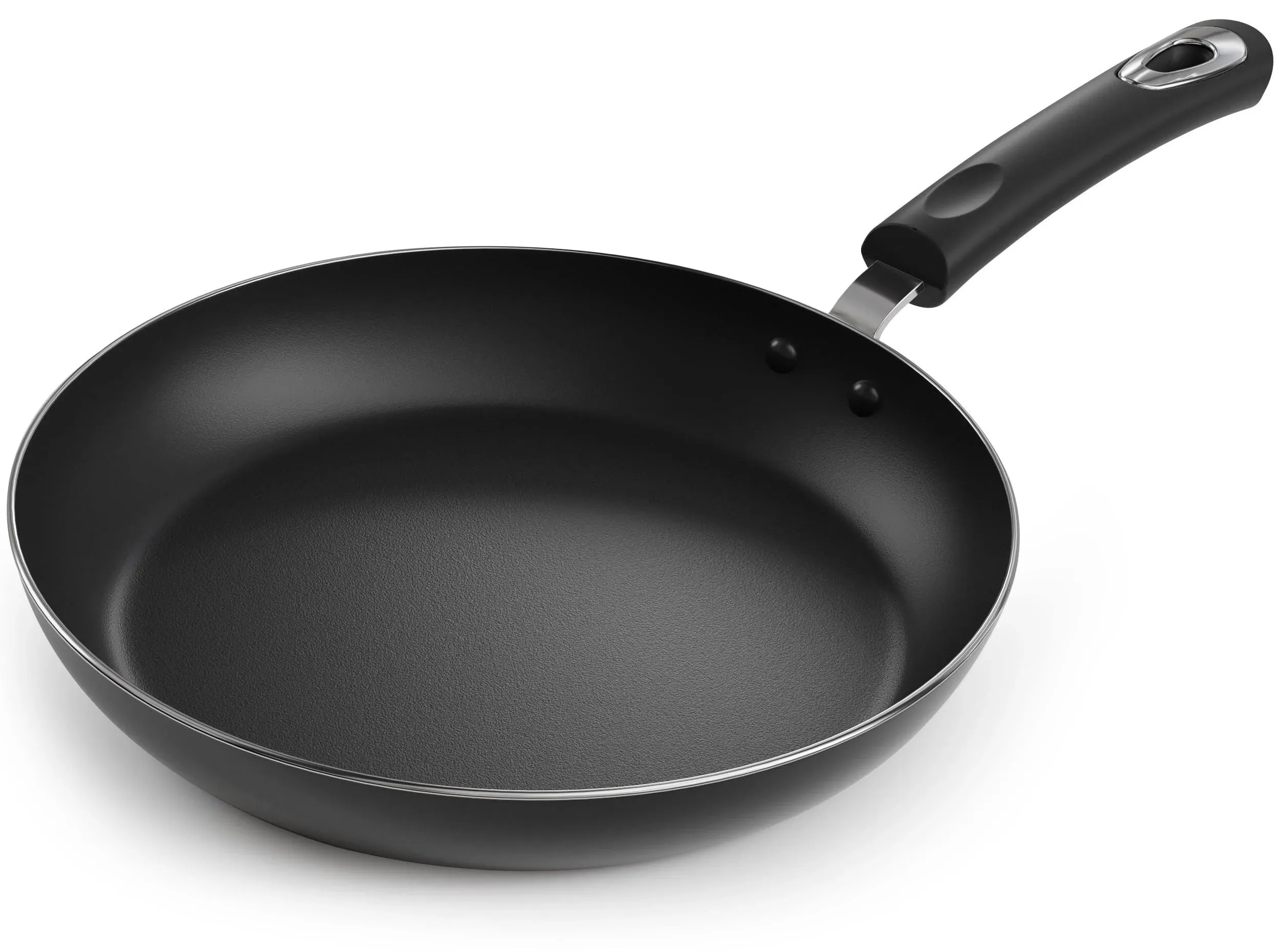 Utopia Kitchen Saute Fry pan - Nonstick Frying Pan - Induction Bottom - 11 Inch Aluminum Alloy and Scratch Resistant Body - Riveted Handle (Midnight Blue)