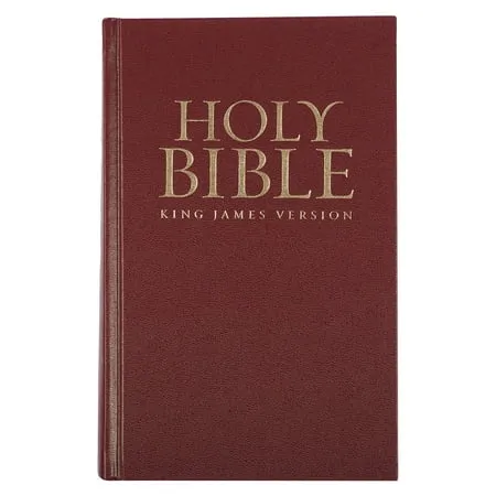 Kjv Bible Pew Worship Hardcover, Burgundy