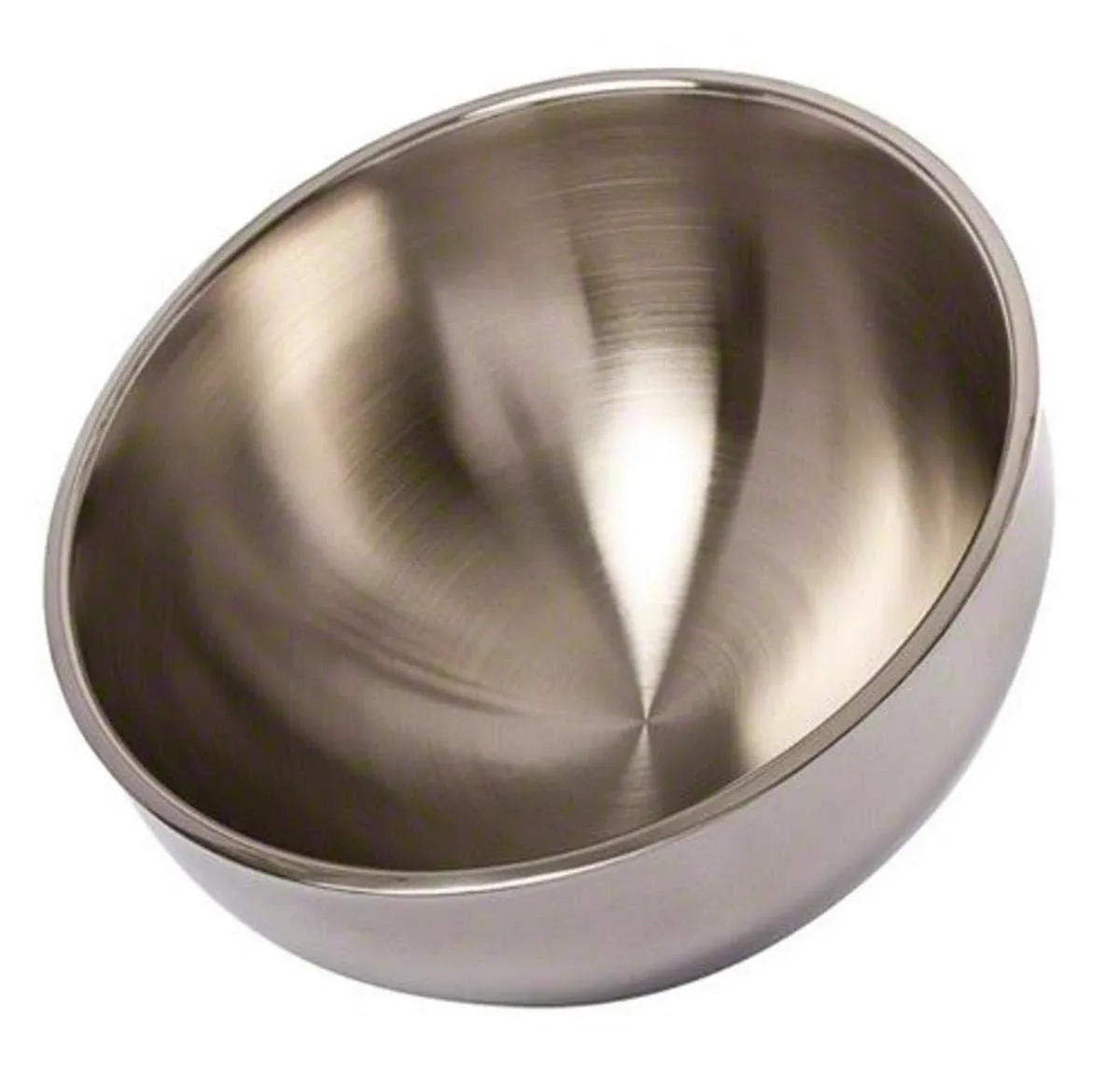 American Metalcraft AB14 Double-Wall Angle Bowl, Stainless Steel, 304 oz.