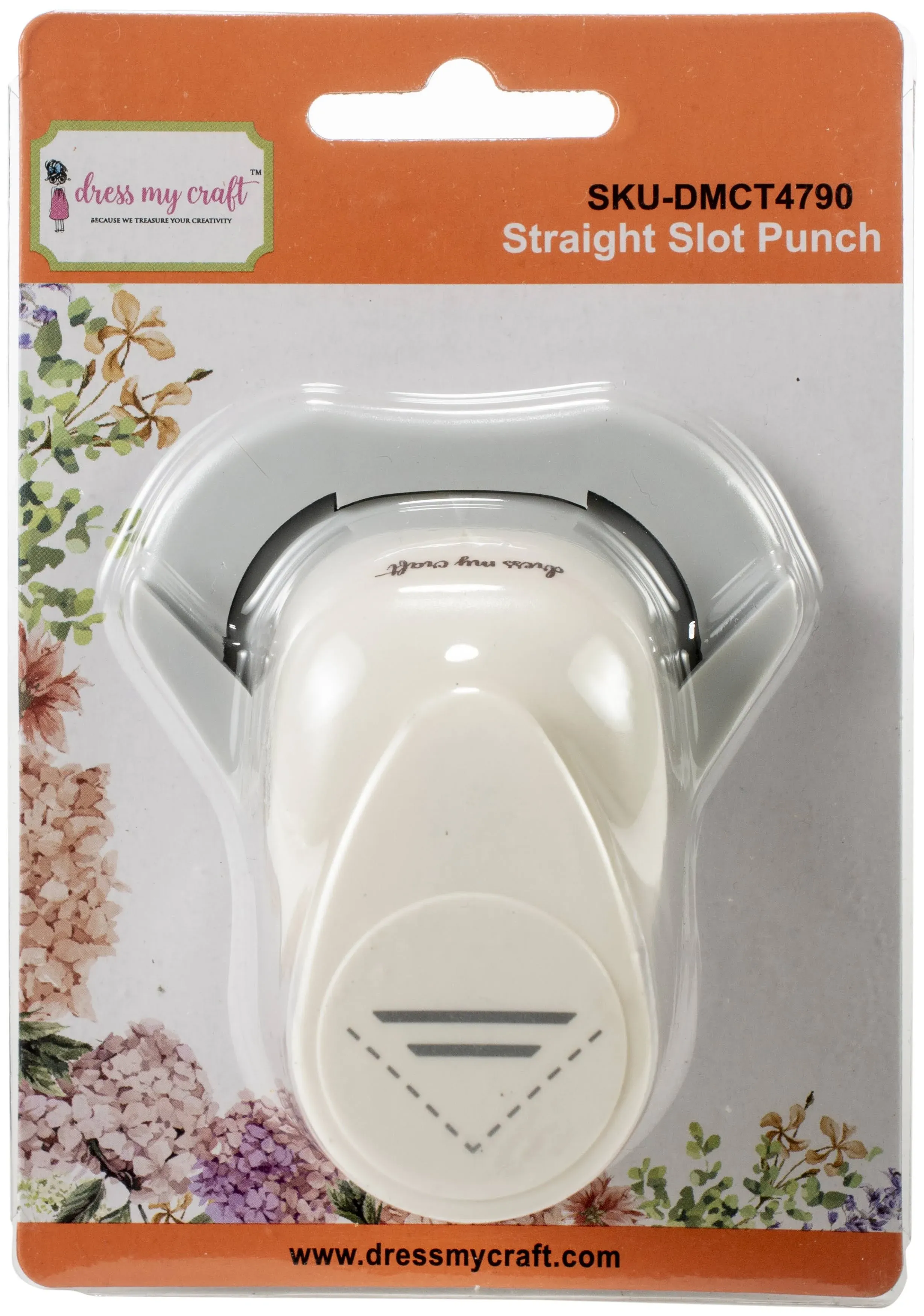 DRESS MY CRAFT/CRAFTER'S 3PL Paper Punch, Straight Slot