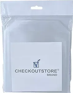 CheckOutStore 50 Stamp & Die & Stencil Clear Storage Pockets (6 3/4 x 6 3/4)