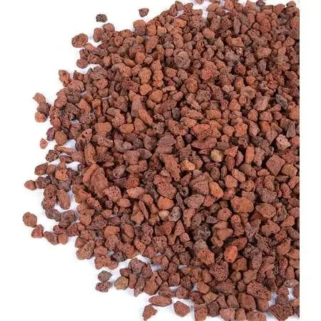 GASPRO 2.5lbs Lava Rocks for Plants, 1/5 Inch Red Gravel for Succulent, Cactus, Bonsai Tree, Pure Volcanic Rocks, Top-Dressing, Good Drainage