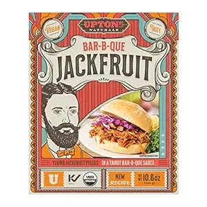 "Upton's Naturals Barbecue Jackfruit 10.6 Ounce Size - 10 Per Case."