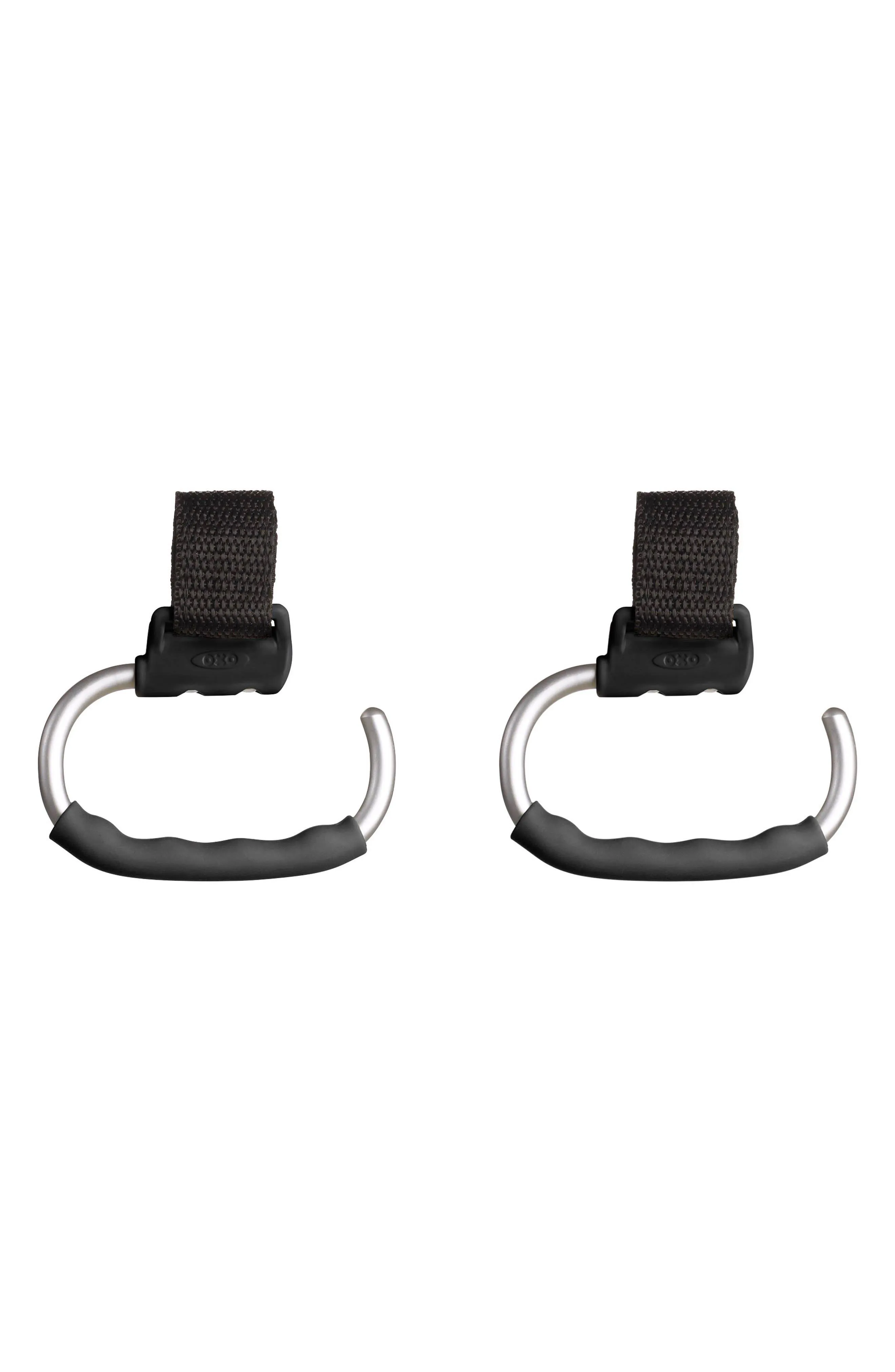 OXO Tot Handy Stroller Hooks 2-Pack, Gray