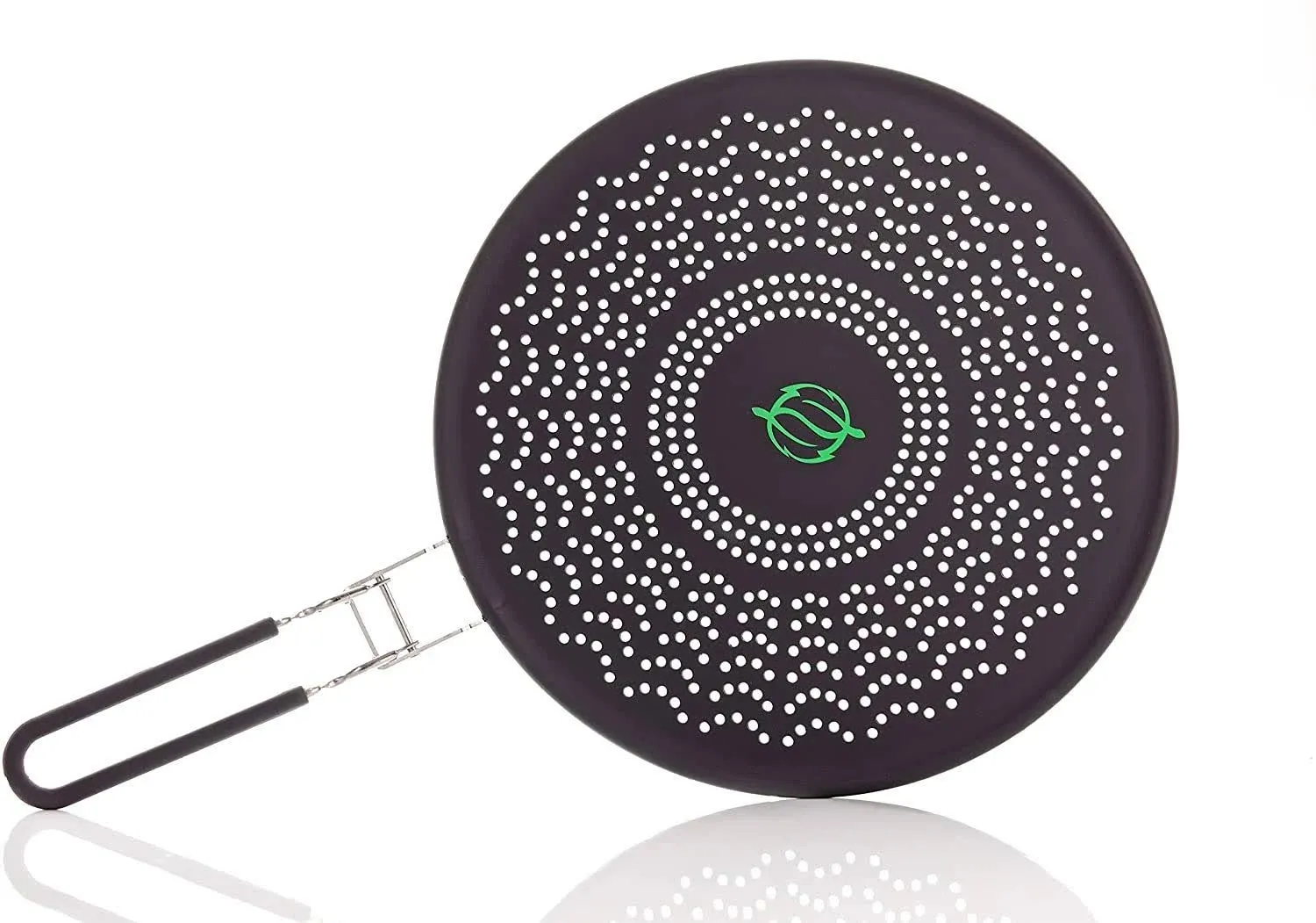 Greenful Products Splatter Screen | Splatter Guard | 11" & 13" | Best Splatter Screen For Frying Pan - Protects From Hot Oil Splash - Strainer | Lifetime Replacement