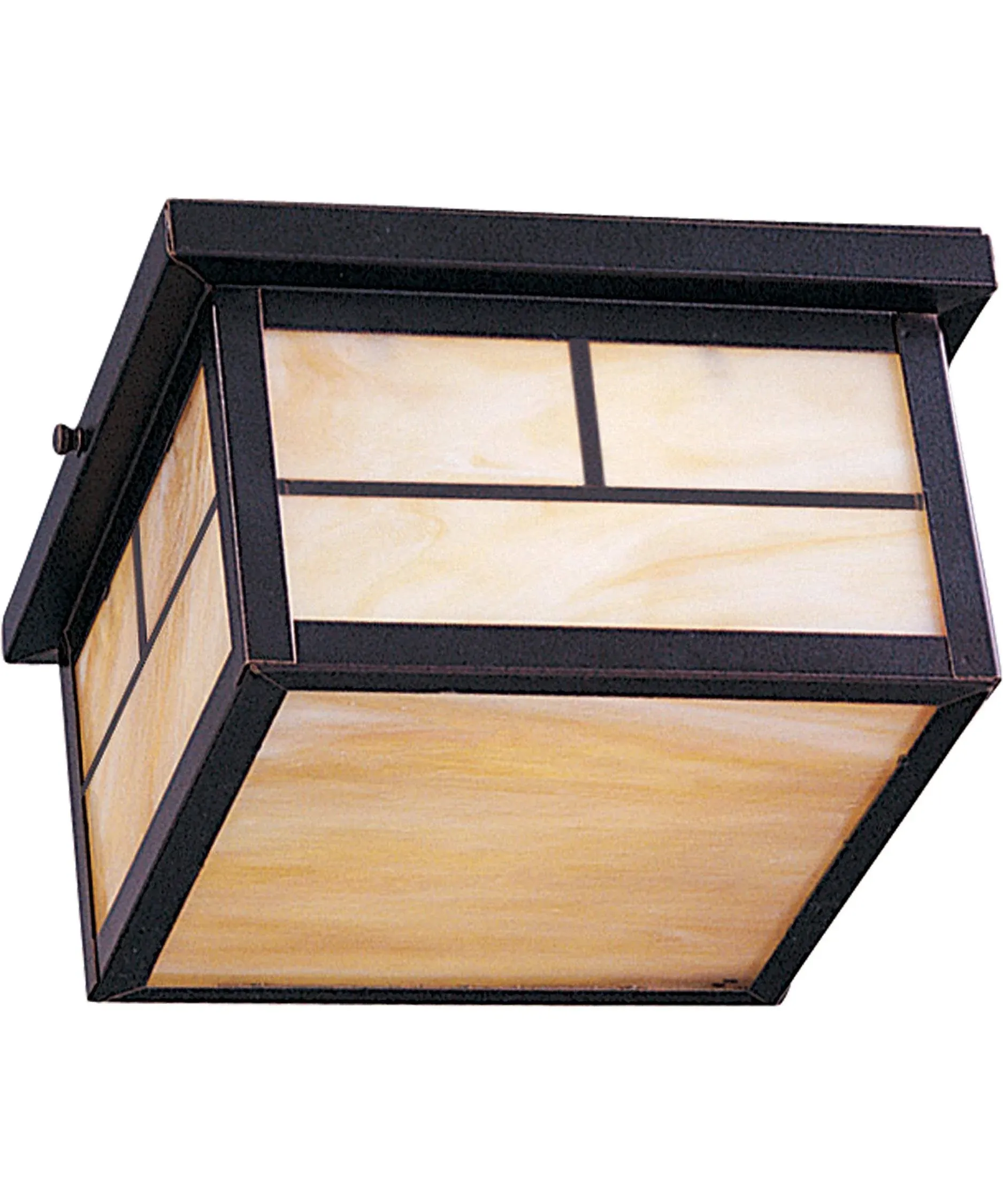 Maxim Two Light Outdoor Ceiling Mount in Black from the Coldwater collection - 4059WTBK