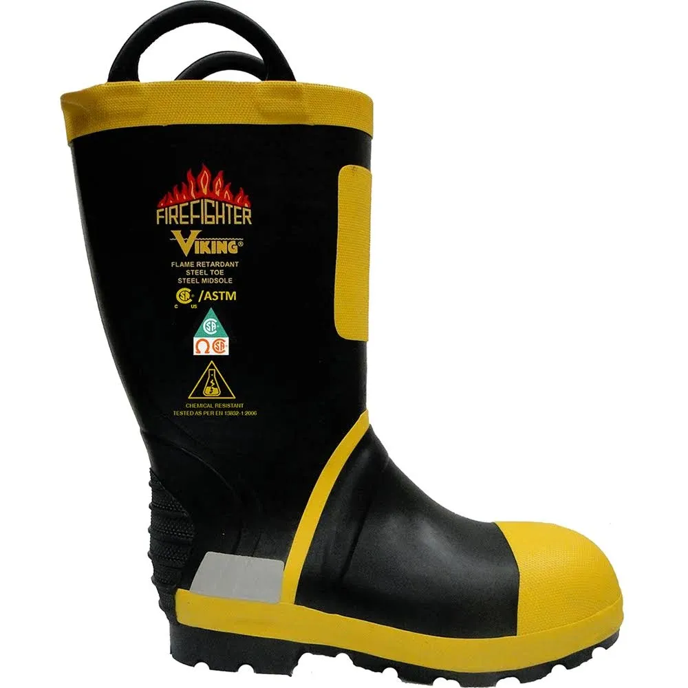 Viking Firefighter Felt Lined Boot