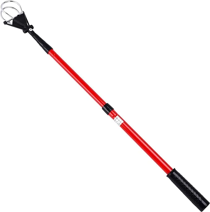 Effekt Manufaktur Premium Telescopic Golf Ball Retriever 23''L - Black & Red ...