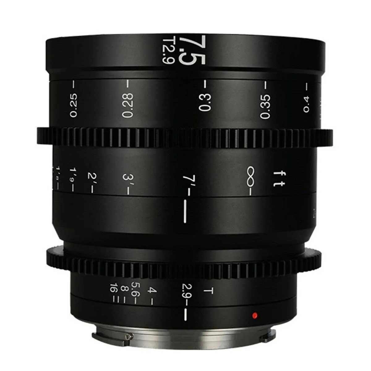 Venus Optics Laowa 7.5mm T/2.9 Zero-D S35 Cine Lens (Fuji-X)