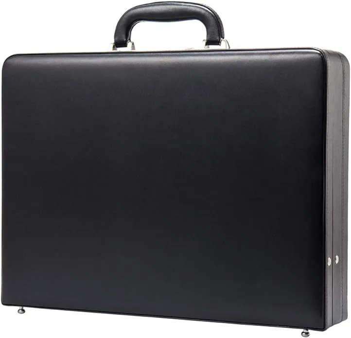 Briefcase Hard Attachment Briefcase for Men & Women/Thin Hardside Laptop Case with Combo Lock