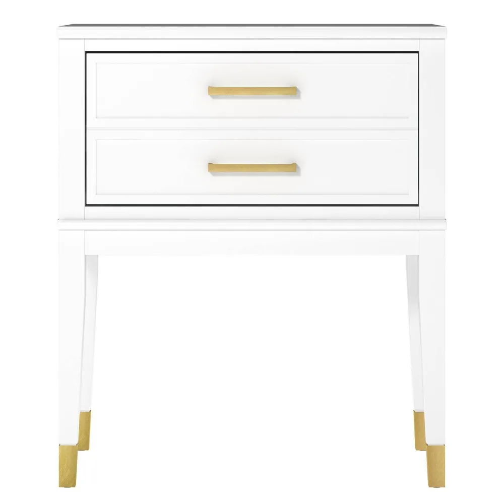 CosmoLiving Westerleigh End Table, White