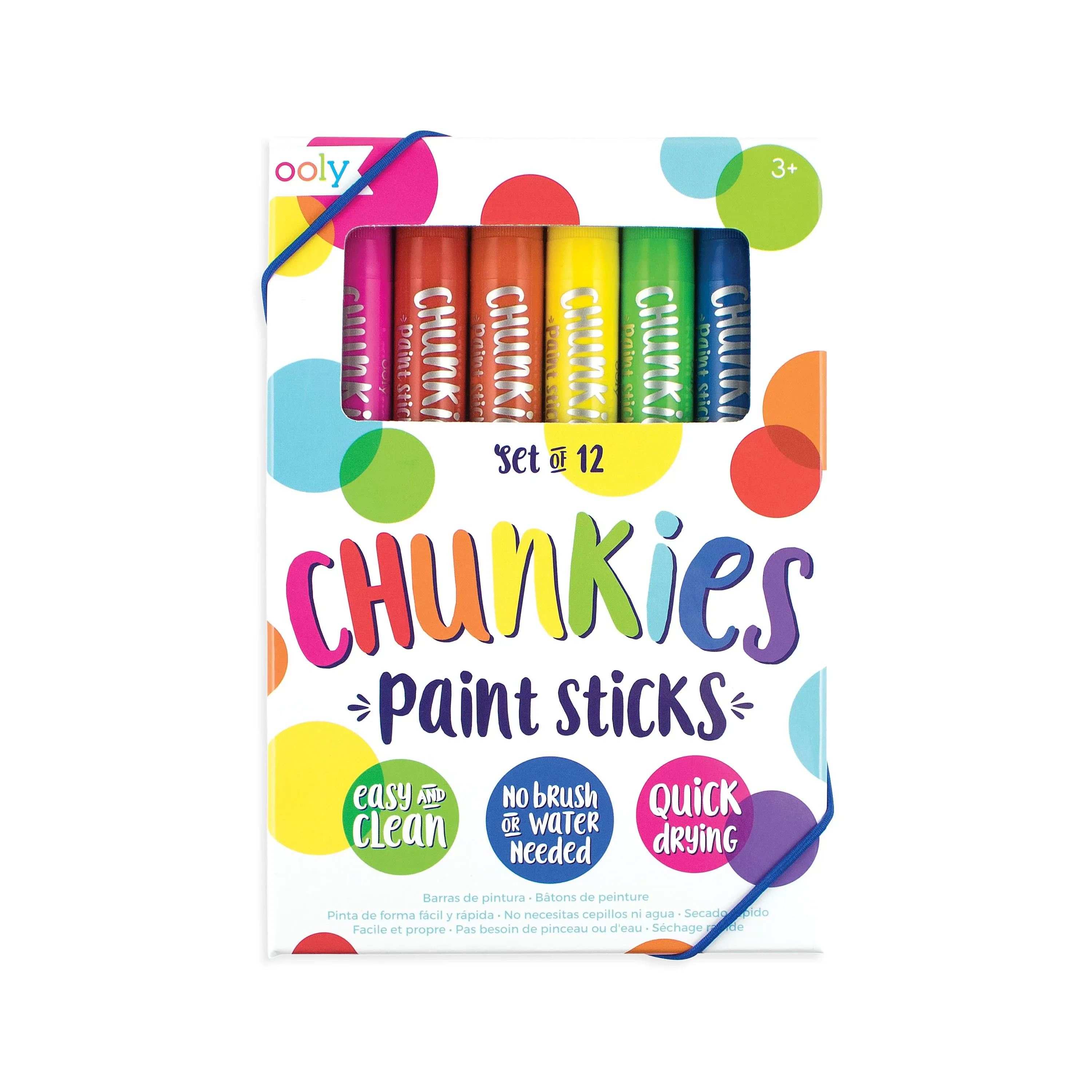 Ooly Chunkies Paint Sticks Set of 12