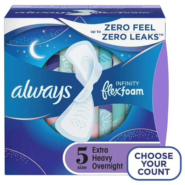 Always Infinity Overnight Pads