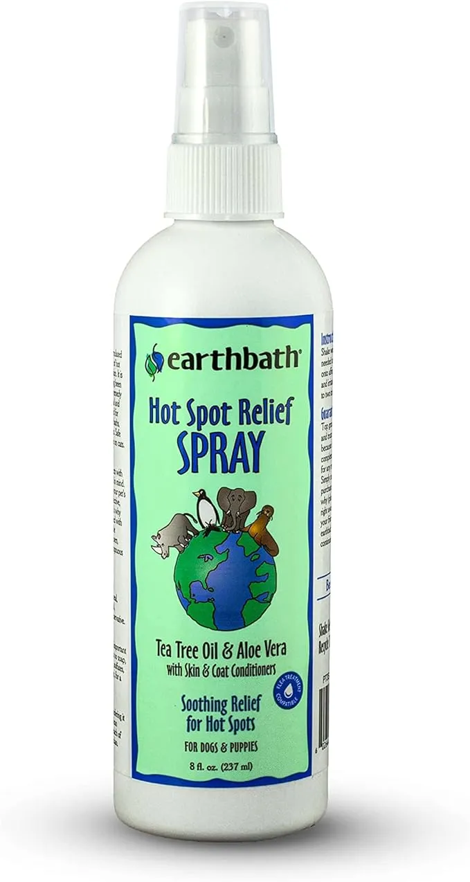 Earthbath Hot Spot/Itch Relief Tea Tree Oil Pet Spritz - MultiEarthbath Hot Spot/Itch Relief Tea Tree Oil Pet Spritz - Multi