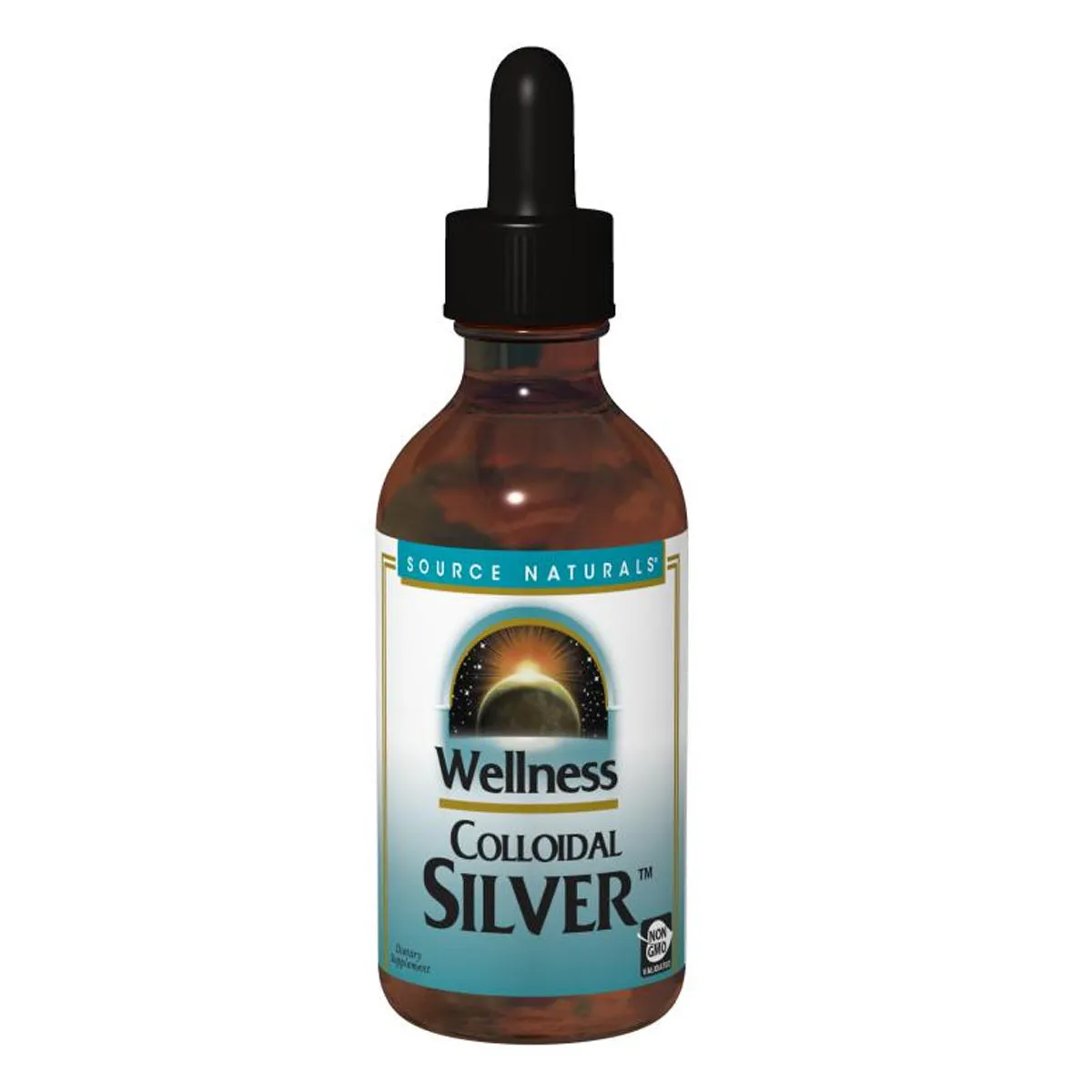 Source Naturals Wellness Colloidal Silver 30 ppm, Supports Physical Well Being* - 4 Fluid oz