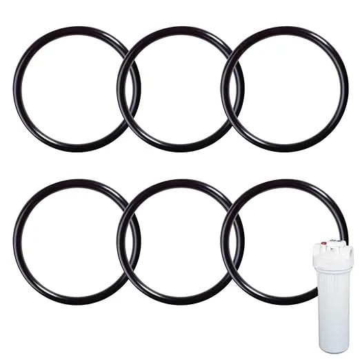 (6-Pack) WS03X10038 O-Ring Seal Compatible with GXWH04F,GX1S01R Water Purifier