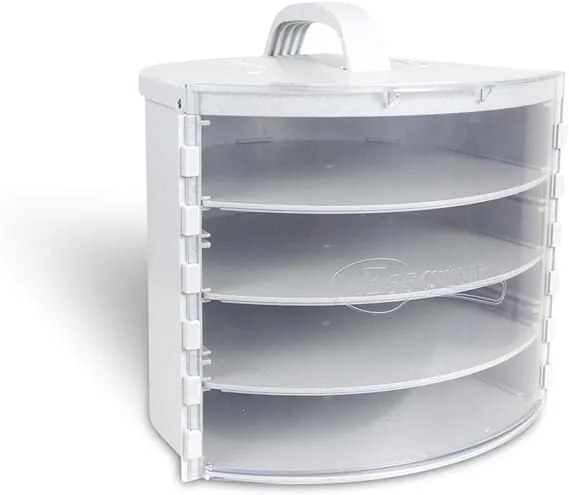 Pie SAFE - Pie, Cake, Dessert Travel & Storage Container, Adjustable Shelf