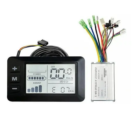 TureClos E-bike Controller Brush-less Motor Intelligent Control LCD Display Panel Electric Bicycle Scooter Repair Set Parts Accessory