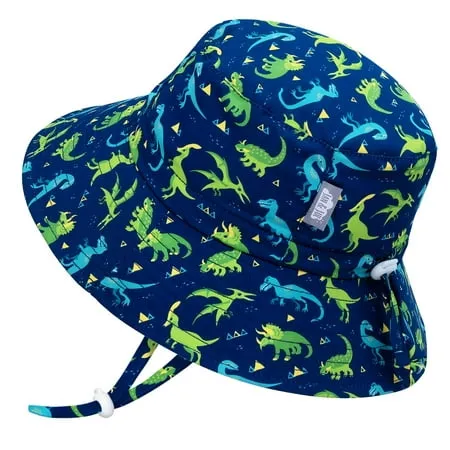 JAN & JUL Kids' 50+ UPF Grow-with-Me Aqua-Dry Bucket Sun-Hat