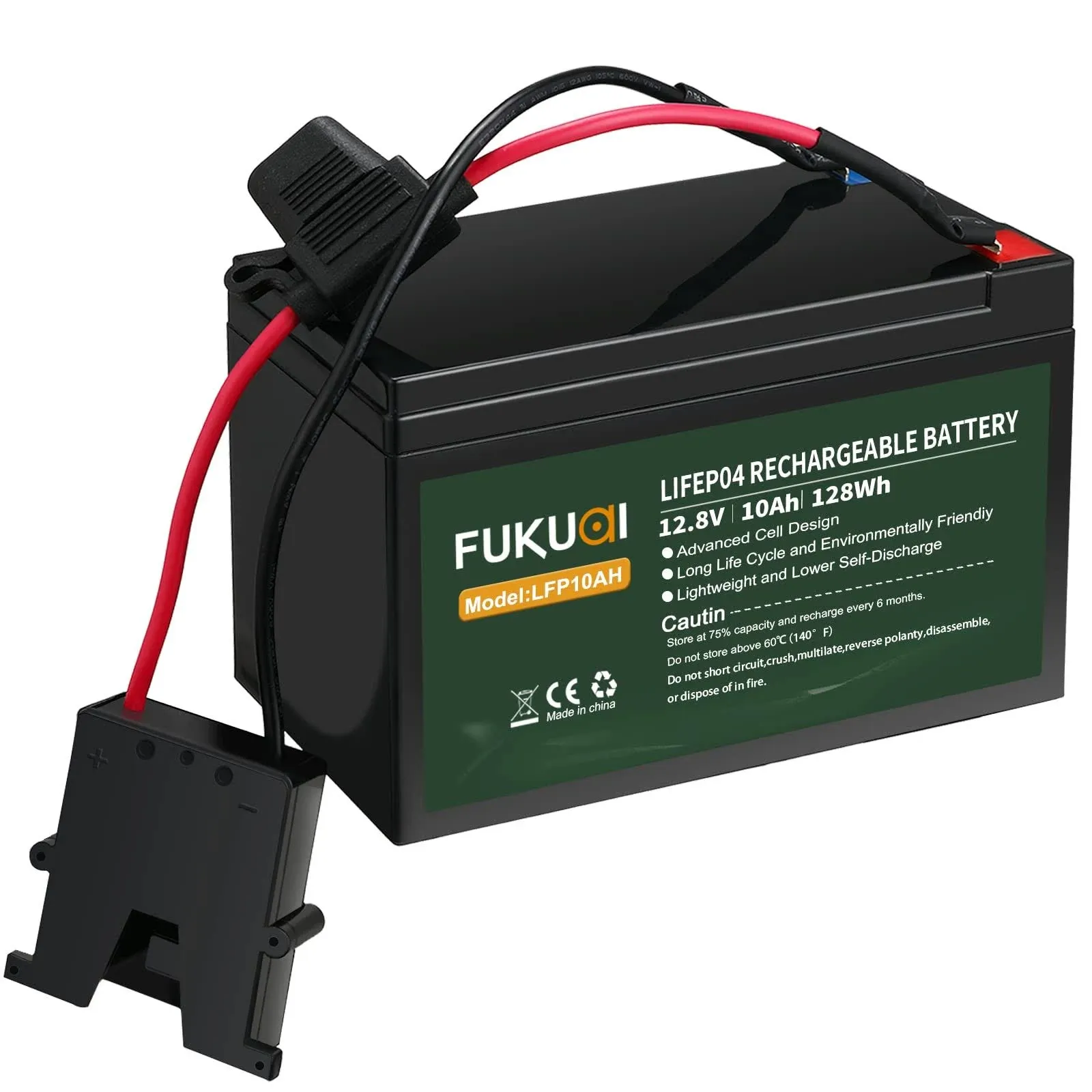 Fukuai 2000 Cycles Replacement Battery CompatibletFis<wbr/>her-Price Power Wheels, NEW