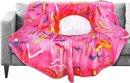 Novelty Tortillas Blanket Burrito Bed Throw Blanket Adult Size Cozy Plush Blanket ...