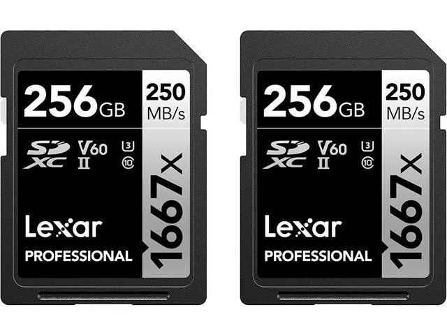 Lexar Professional 1066x CompactFlash Card 256GB