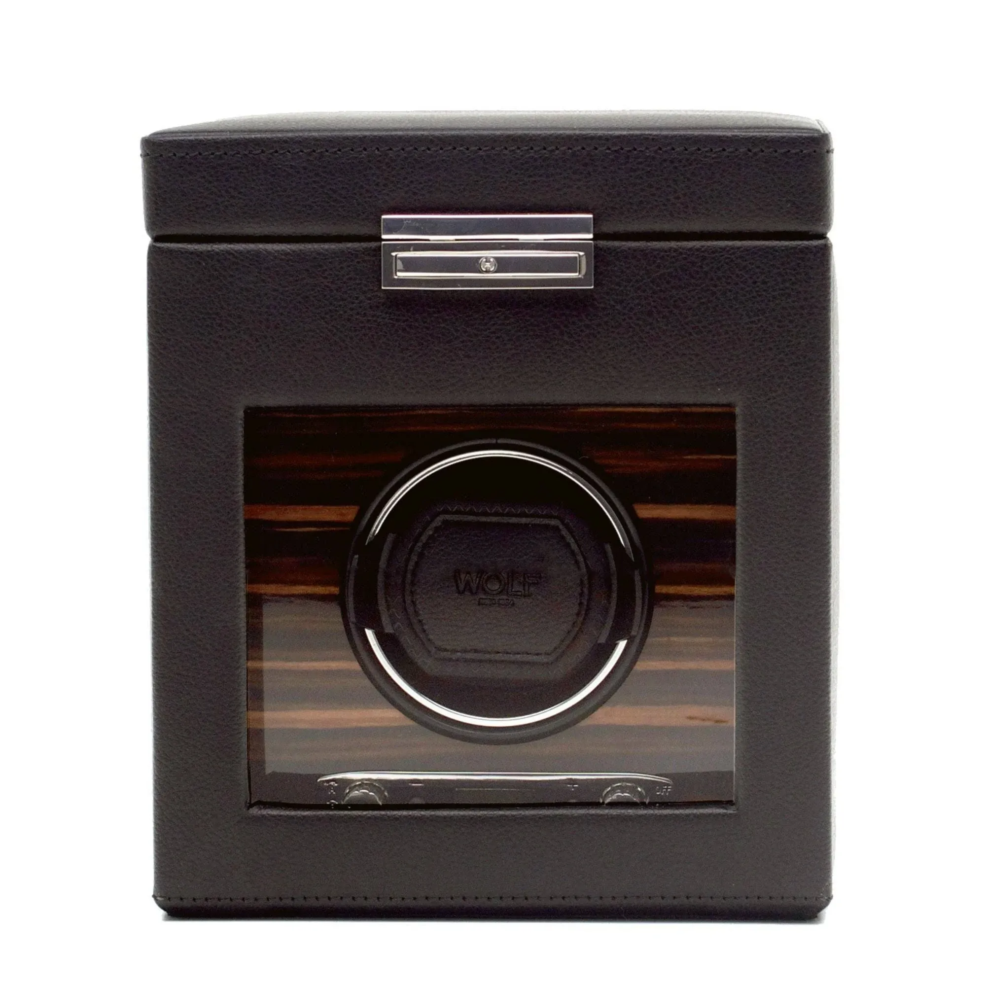 Wolf Roadster Single Watch Winder With Storage