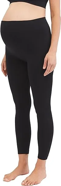 FLEECE OVER THE BELLY MATERNITY LEGGINGS