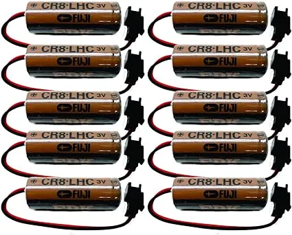 10PC Fuji CR8-LHC Battery 3V Automatic Flusher