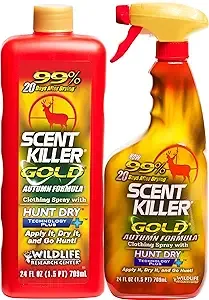 Wildlife Research Scent Killer Gold Autumn Formula Spray, 24-Ounce