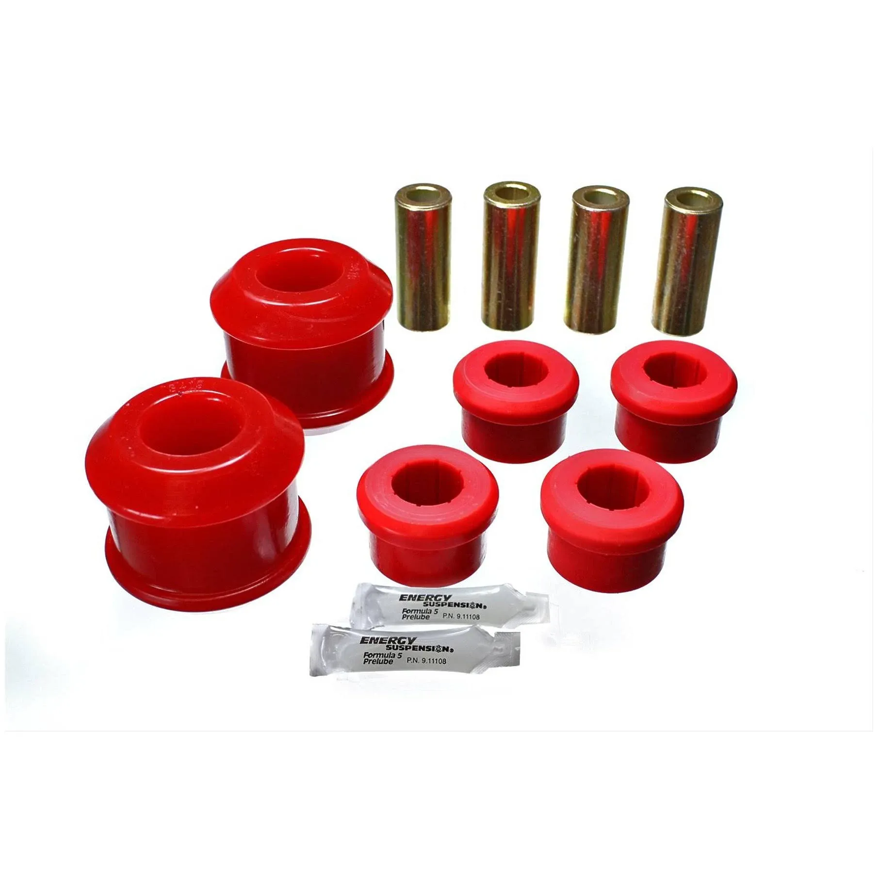 2001 Honda Civic Front, Driver and Passenger Side Control Arm Bushing, Set 16.3116R by Energy Suspension®