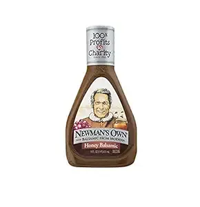 "Newman's Own Creamy Balsamic Salad Dressing (Pack of 3) 16 oz Bottles"