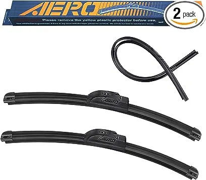 AERO Voyager 26&#034; &amp; 26&#034; Premium All-Season Windshield Wiper Blades +Extra Refills