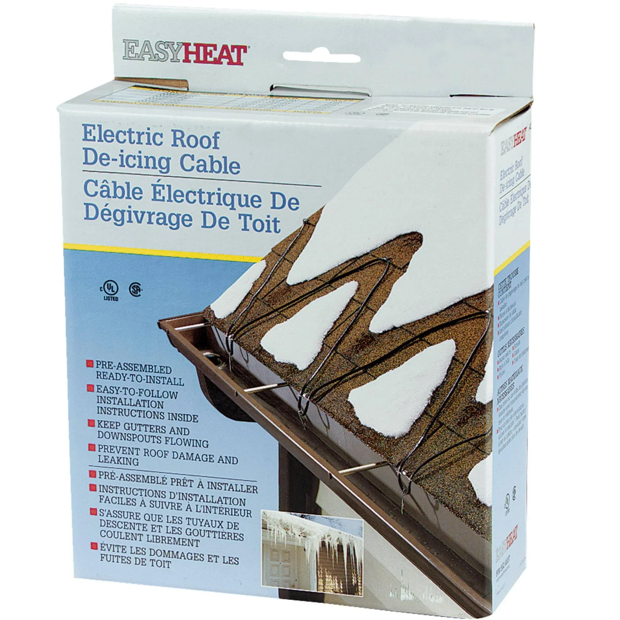 Easy Heat Adks-400 - 80` Roof &amp; Gutter De-icing Cable