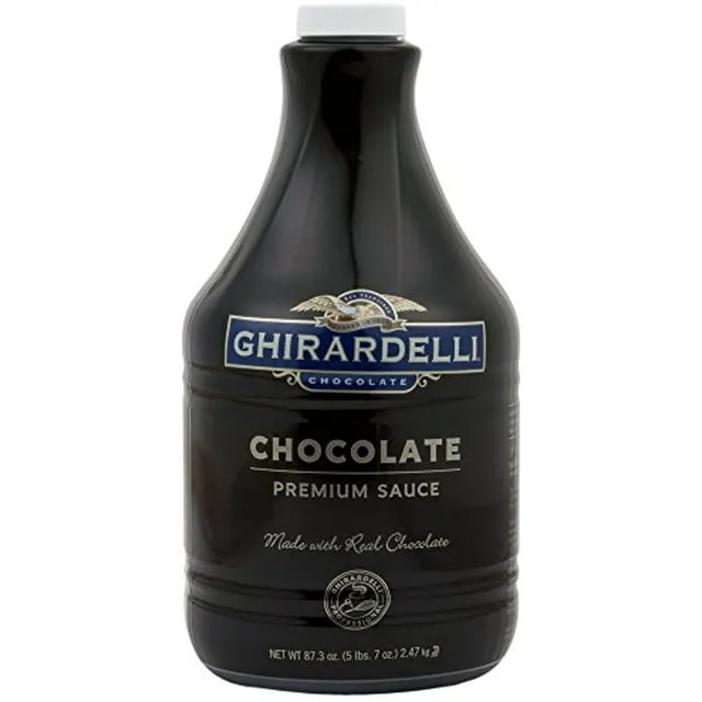 Ghirardelli Black Label Chocolate Flavoring Sauce - 64 fl. oz.