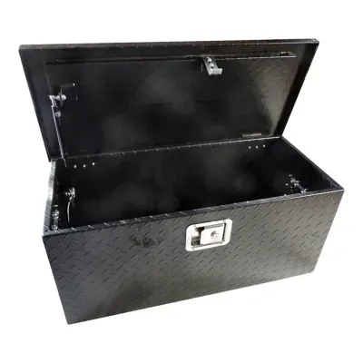 Hornet Outdoors Universal Diamond-Plate Aluminum UTV Tool Box