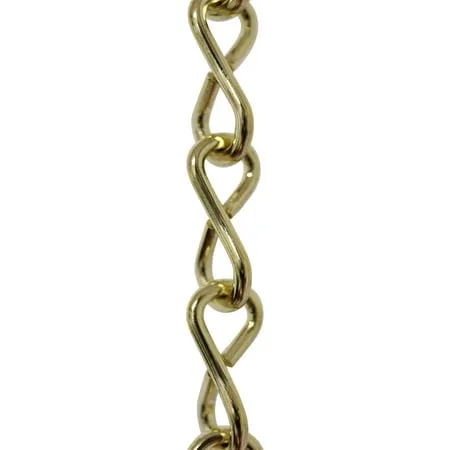 RCH Hardware CH-ST50-U Steel Basket Chain 3 Sizes Various Finishes (10 Feet)