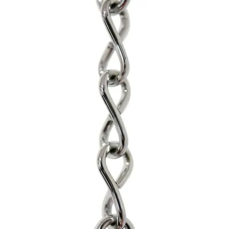 RCH Hardware CH-ST50-U Steel Basket Chain 3 Sizes Various Finishes (10 Feet)