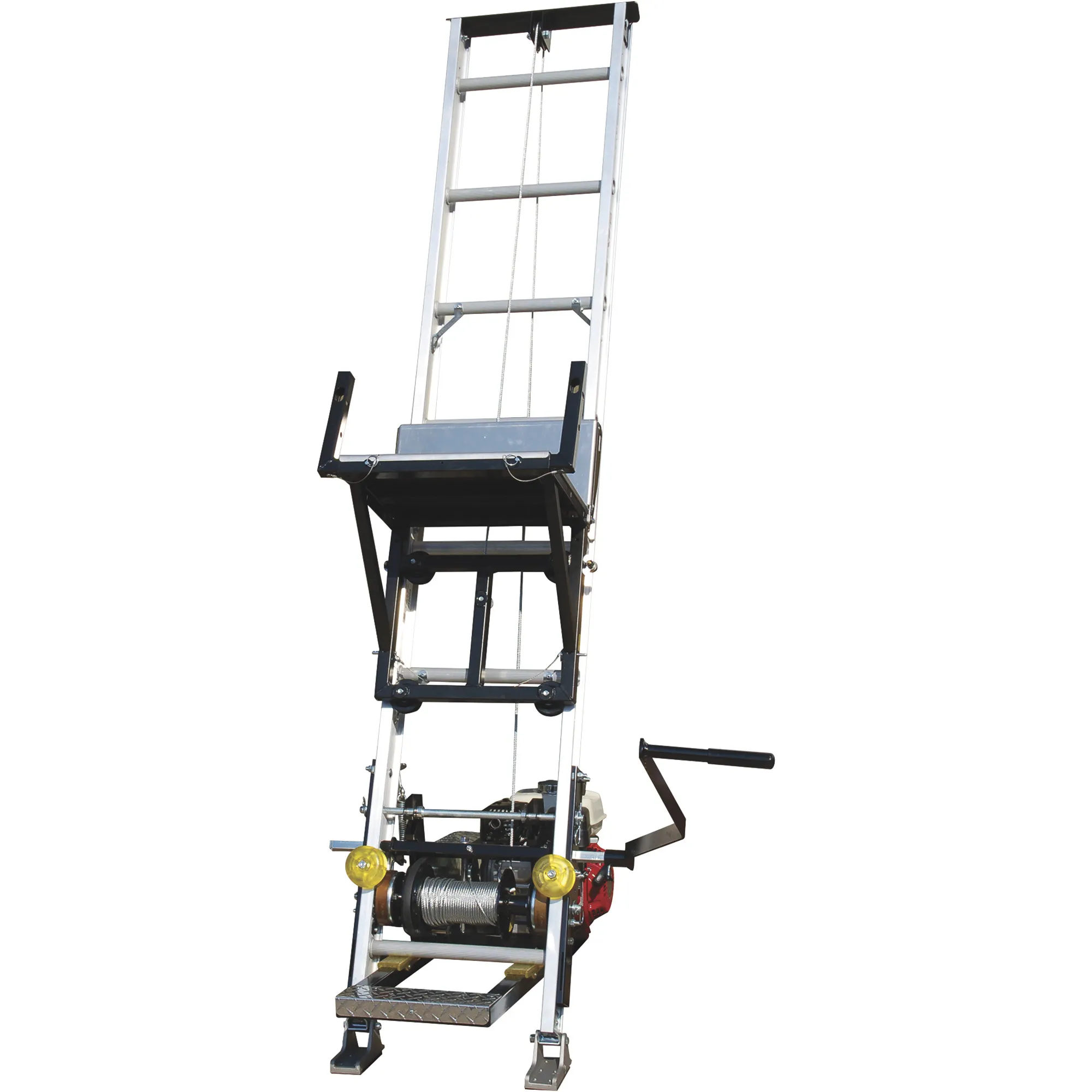 RoofZone Platform Hoist with Honda Engine — 28ft. Lift, 250-Lb. Capacity, Model 60041