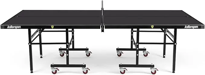 Killerspin MyT7 BlackStorm Foldable Outdoor Ping Pong Table Black