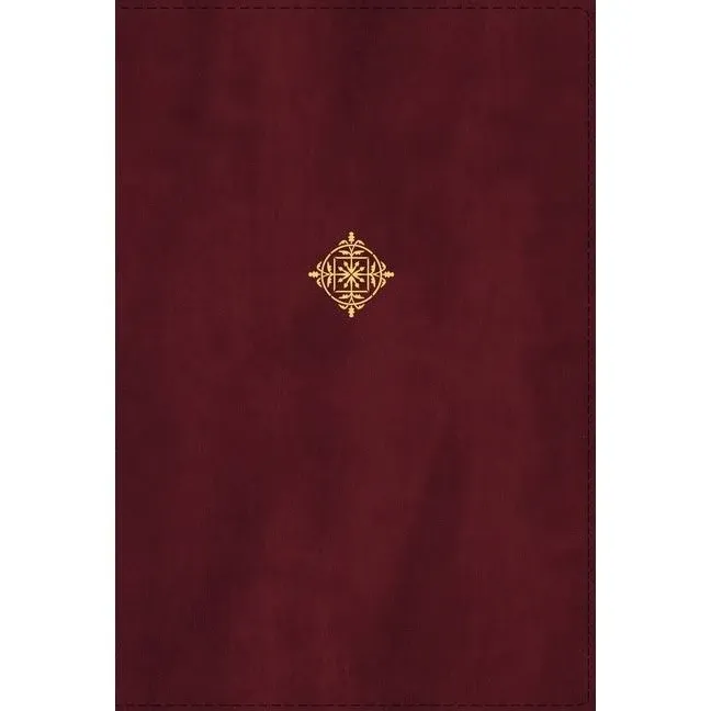 NIV, Handy Size, Thompson Chain-Reference Bible (Thumb Indexed, Burgundy Leathersoft)