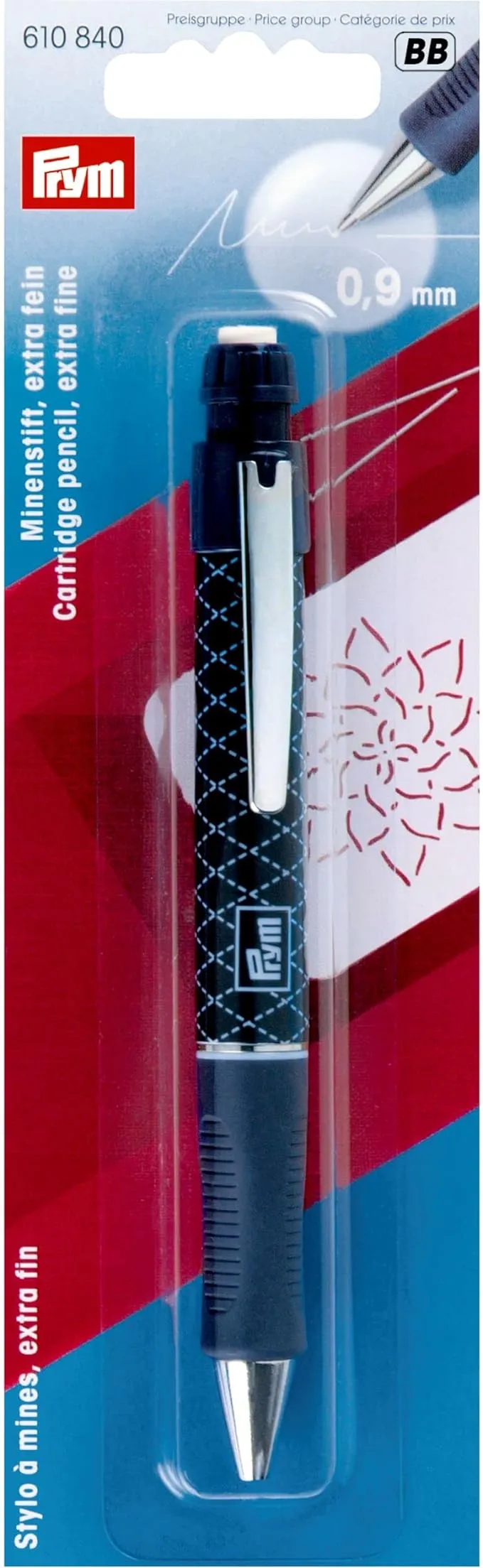 Prym Mechanical Fabric Pencil, White