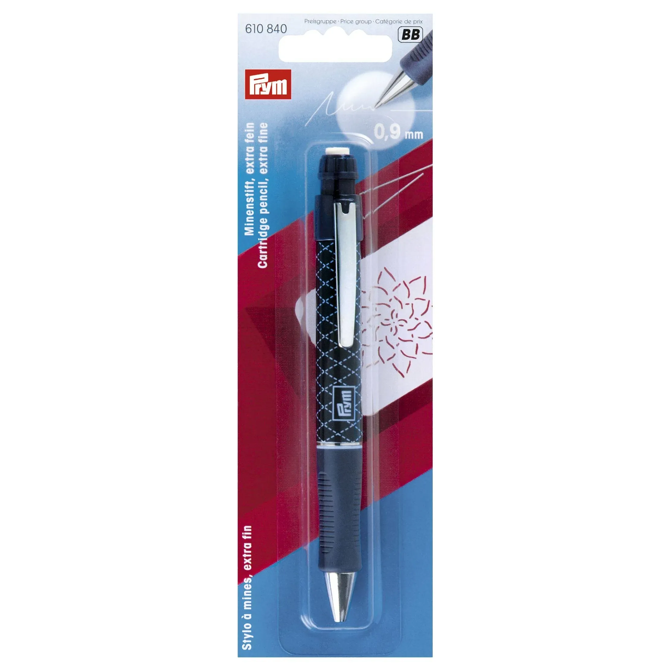 Prym Mechanical Fabric Pencil, White