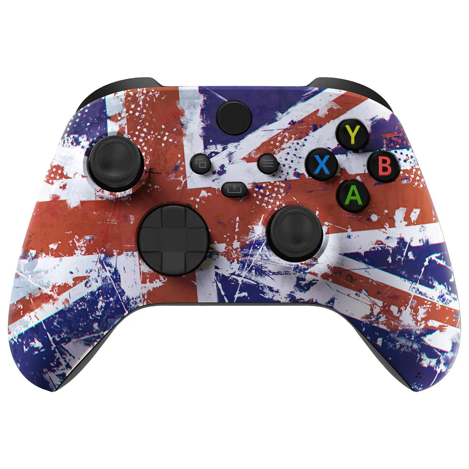 eXtremeRate Replacement Front Housing Shell for Xbox Series X & S Controller - Impression UK Flag