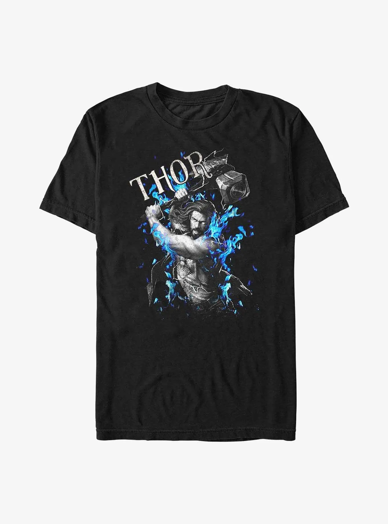 Marvel Thor: Love and Thunder On Fire T-Shirt | Hot Topic