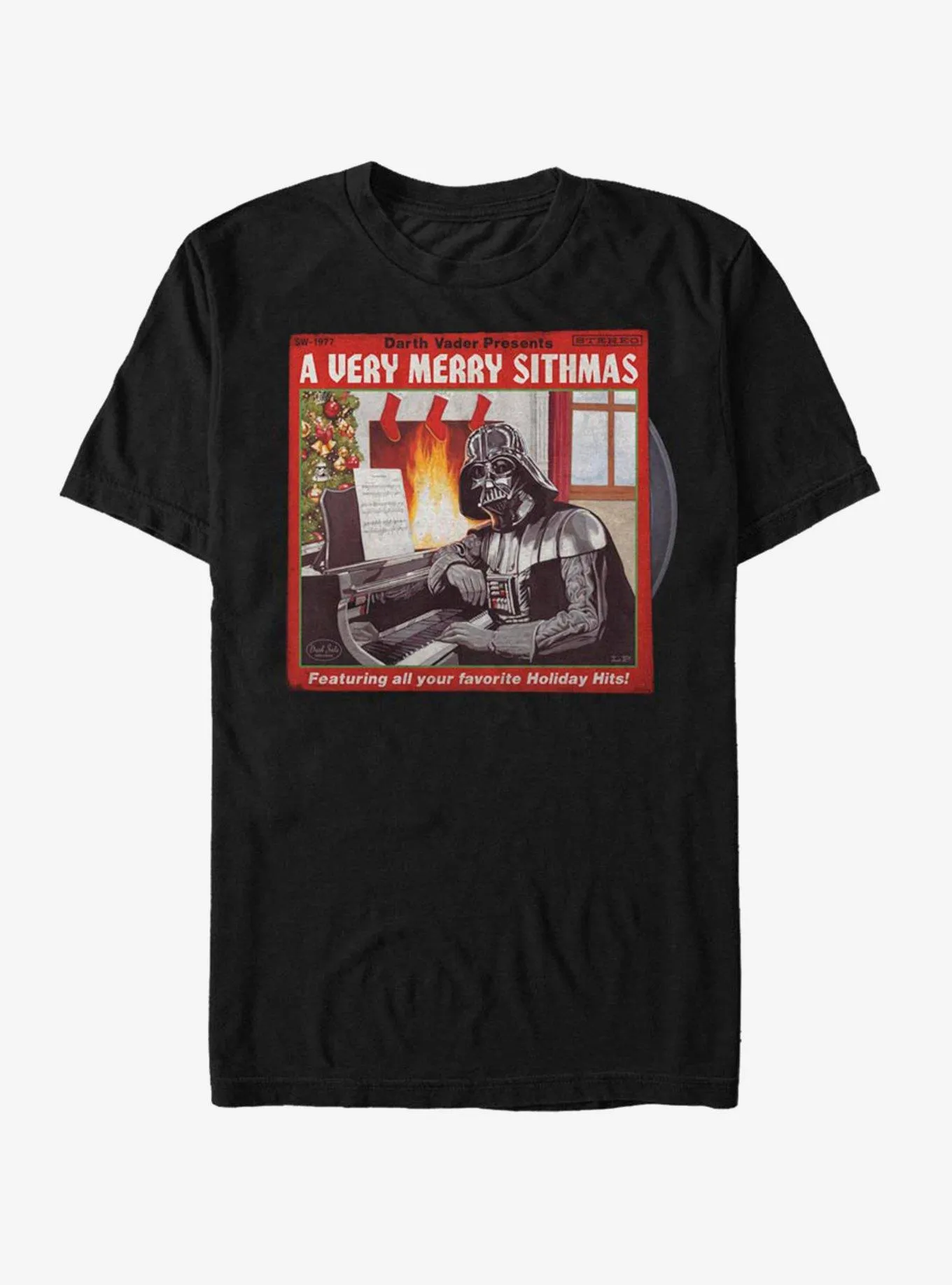 Star Wars Darth Vader Christmas Album T-Shirt | Hot Topic